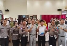 Jasa Raharja Sumbar Kukuhkan Aparatur Sijunjung sebagai Agen Keselamatan Transportasi jasa raharja sumbar