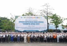 Jasa Raharja Kalsel Hadiri Apel Operasi Sekumpul Intan 2025 Jelang Pengajian 5 Rajab Jelang Pengajian 5 Rajab