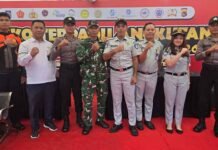 Jasa Raharja NTB Tunjukkan Dukungan Terhadap Kelancaran Periode Nataru dengan Aksi Simpatik di Lombok Timur jasa raharja NTB