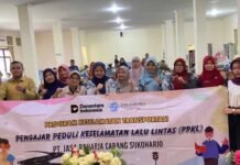 PT Jasa Raharja Cabang Sukoharjo Selenggarakan Program Pengajar Peduli Keselamatan Lalu Lintas (PPKL) di SMA Negeri 1 Kartasura Peduli Keselamatan Lalu Linta