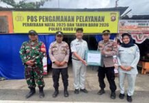 Jasa Raharja Kalimantan Barat Gelar Aksi Simpatik dan Kunjungan Monitoring Posko Pelayanan Natal dan Tahun Baru Pelayanan Natal dan Tahun Baru