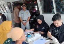 Jelang Nataru, Jasa Raharja Kalsel Perkuat Layanan Kesehatan Pemudik di Dermaga Alalak di Dermaga Alalak