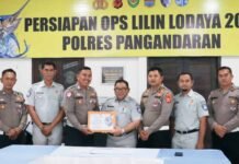 di Pangandaran Sunset