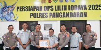 di Pangandaran Sunset