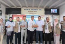 Jasa Raharja Sukabumi Bersama Tim Pembina Samsat P3DW Cianjur Laksanakan Operasi Khusus ke Sejumlah Perusahaan di Kabupaten Cianjur jasa raharja jabar