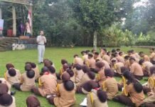 Jasa Raharja Cabang Sukabumi Sosialisasi Keselamatan Bersama Siswa-Siswi Saka Bhayangkara jasa raharja jabar