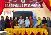 Jasa Raharja Mamuju Gelar Edukasi Keselamatan Transportasi di SMAN 2 Pasangkayu jasa raharja sulsel